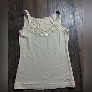 Eddie Bauer Light Gray Tee